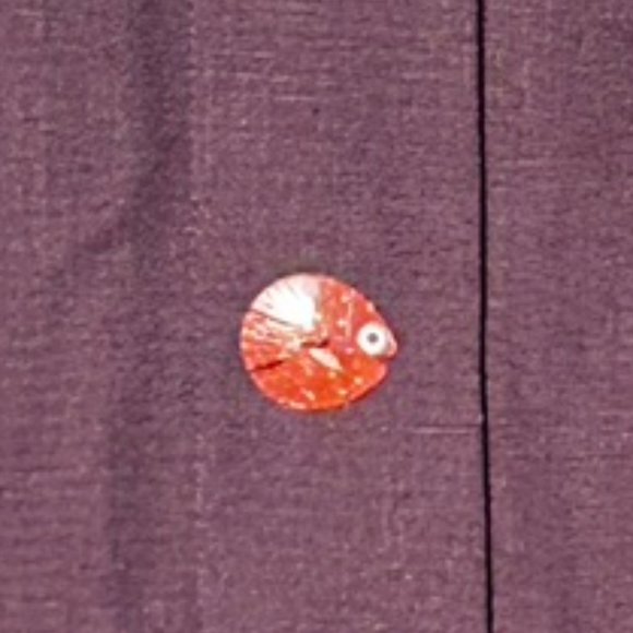 Vintange Evan Picone Linen/Rayon Blend Dress w/Unique Animal Buttons Size 14 EUC - Picture 6 of 9